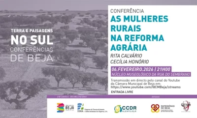 Conferência “As Mulheres Rurais na Reforma Agrária” « Comissão de Coordenação e Desenvolvimento Regional do Alentejo, I.P.