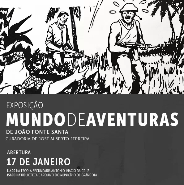 Grândola recebe amanhã “Mundo de Aventuras”, a nova exposição de João Fonte Santa