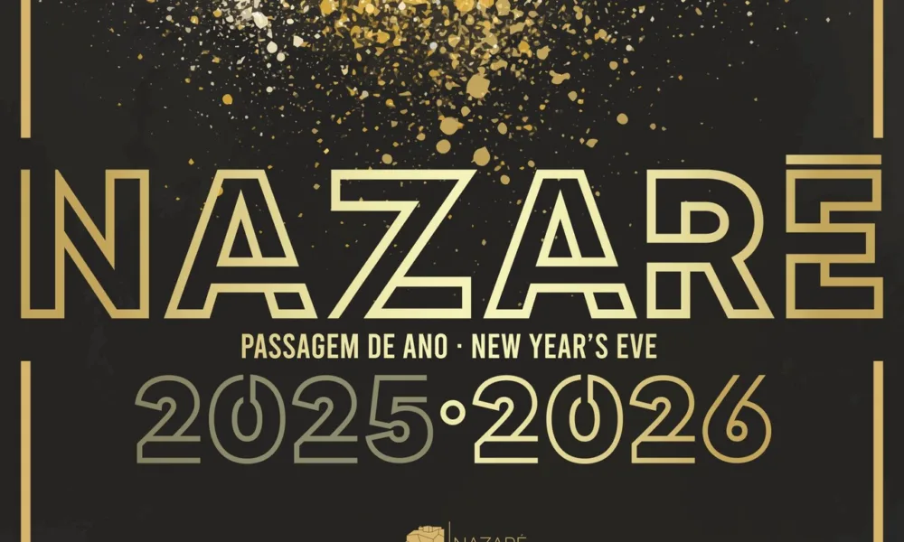 Nazaré despede-se de 2025 e recebe 2026 com grande festa junto ao mar