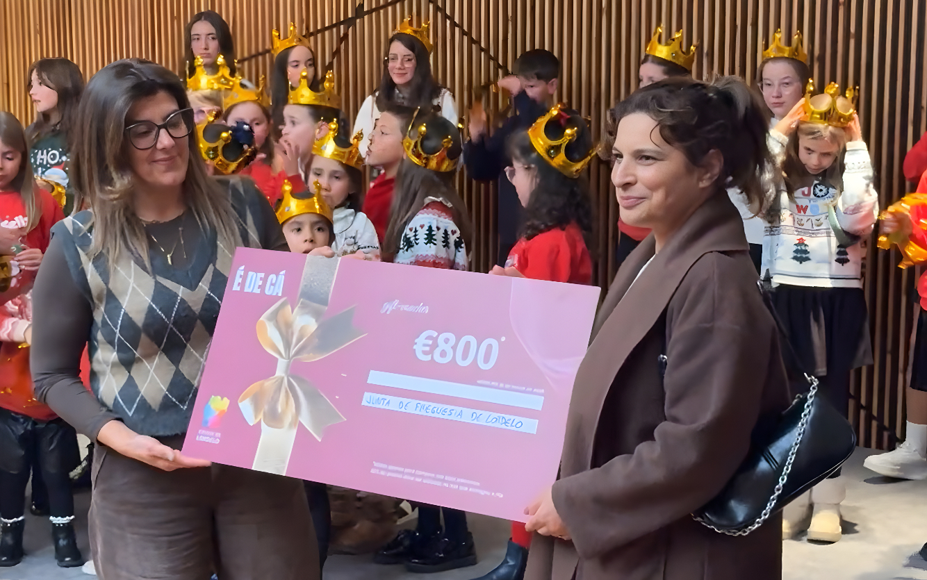 Programa ‘É de Cá’ sorteia 1500 euros em prémios e apoia associações em Lordelo