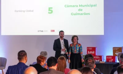 Guimarães melhora posição no ranking global do Índice da Presença na Internet das Câmaras Municipais (IPIC)