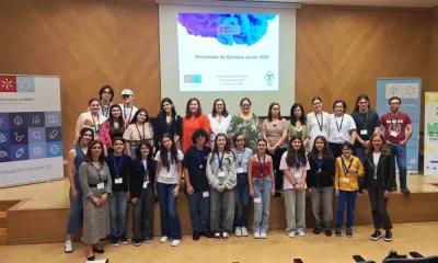 Escolas de Guimarães distinguidas nas Olimpíadas de Química Júnior