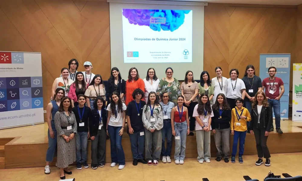 Escolas de Guimarães distinguidas nas Olimpíadas de Química Júnior