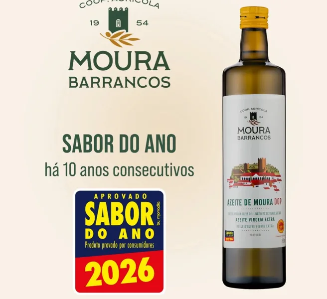 Azeite de Moura DOP eleito “Sabor do Ano” pela décima vez consecutiva