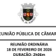 Reunião Ordinária da Câmara Municipal de Viana do Alentejo | 18 de fevereiro de…