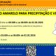 Aviso Amarelo – Precipitação 
 Entre as 00h00 e as 06h00 de dia  02/02

Aviso Am…