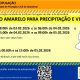 Aviso Amarelo – Precipitação 
 Entre as 18h00 e as 06h00 de dia  03/02
 Entre as…