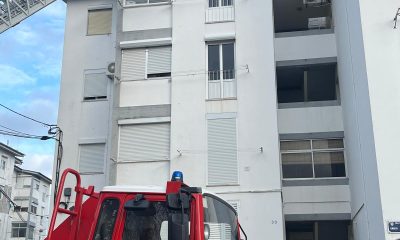 A passagem da depressão Kristin pelo território português, na noite de 27 para 2…