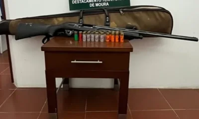 Moura: GNR detém caçador com arma ilegal durante fiscalização do SEPNA