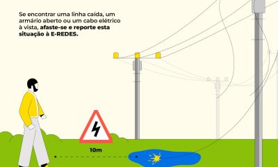 E-Redes alerta para a importância da segurança em caso de equipamentos elétricos…