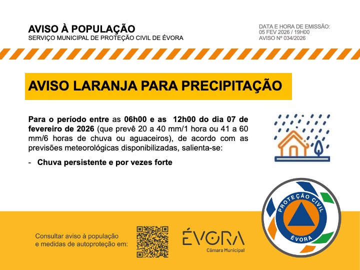 05FEV2026 – 19h00
De acordo com a informação recebida do Instituto Português do …