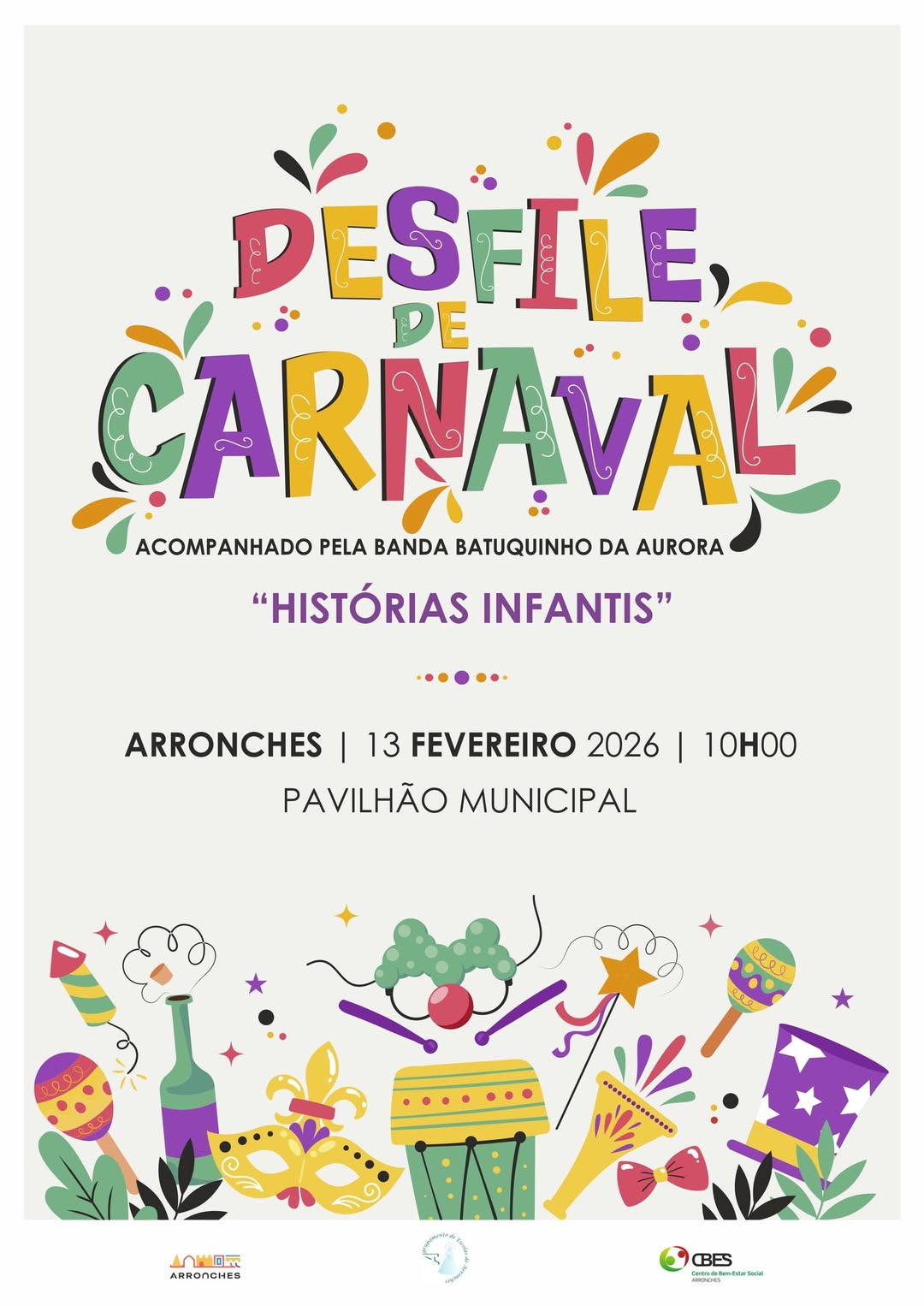 DESFILE DE CARNAVAL | ‘HISTÓRIAS INFANTIS’

Dia 13 de fevereiro (sexta-feira), p…