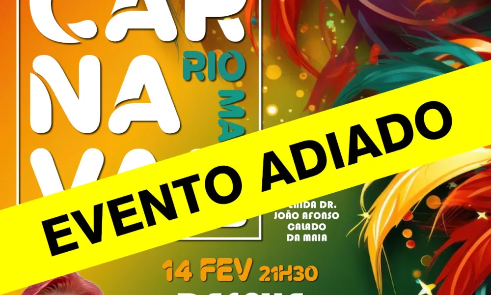 Rio Maior: Desfile Noturno de Carnaval adiado para maio devido ao estado de calamidade