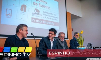 Poesia e identidade local em destaque na Biblioteca Municipal com “3 Poetas de Espinho”