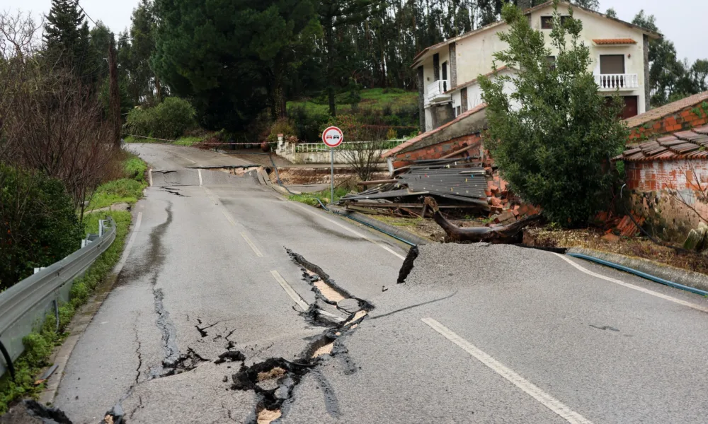 Rio Maior sob avaliação: Ministro das Infraestruturas visita zonas críticas após tempestades