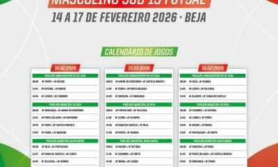 Pavilhão de Cuba é palco de prestigiado torneio nacional de futsal jovem