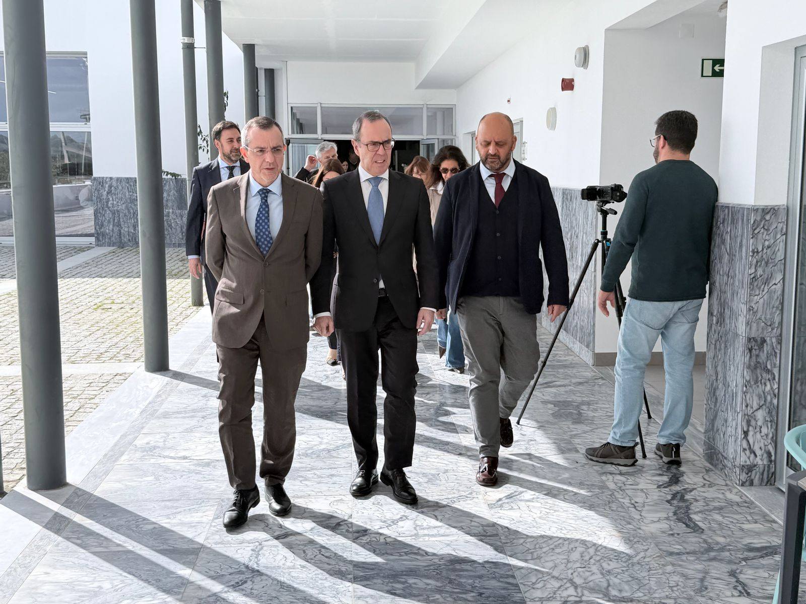 A Escola Profissional de Alvito recebeu a visita institucional do Presidente do …