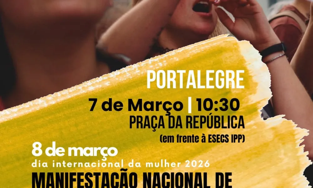 Dia da Mulher em Portalegre com manifestação por direitos sociais e laborais