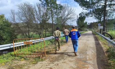Engenharia Militar avalia acesso a Vale da Madeira após deslizamento de terras