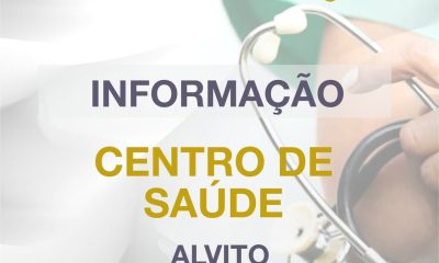Centro de Saúde de Alvito reabre na próxima quarta-feira, dia 18 

Após comunica…