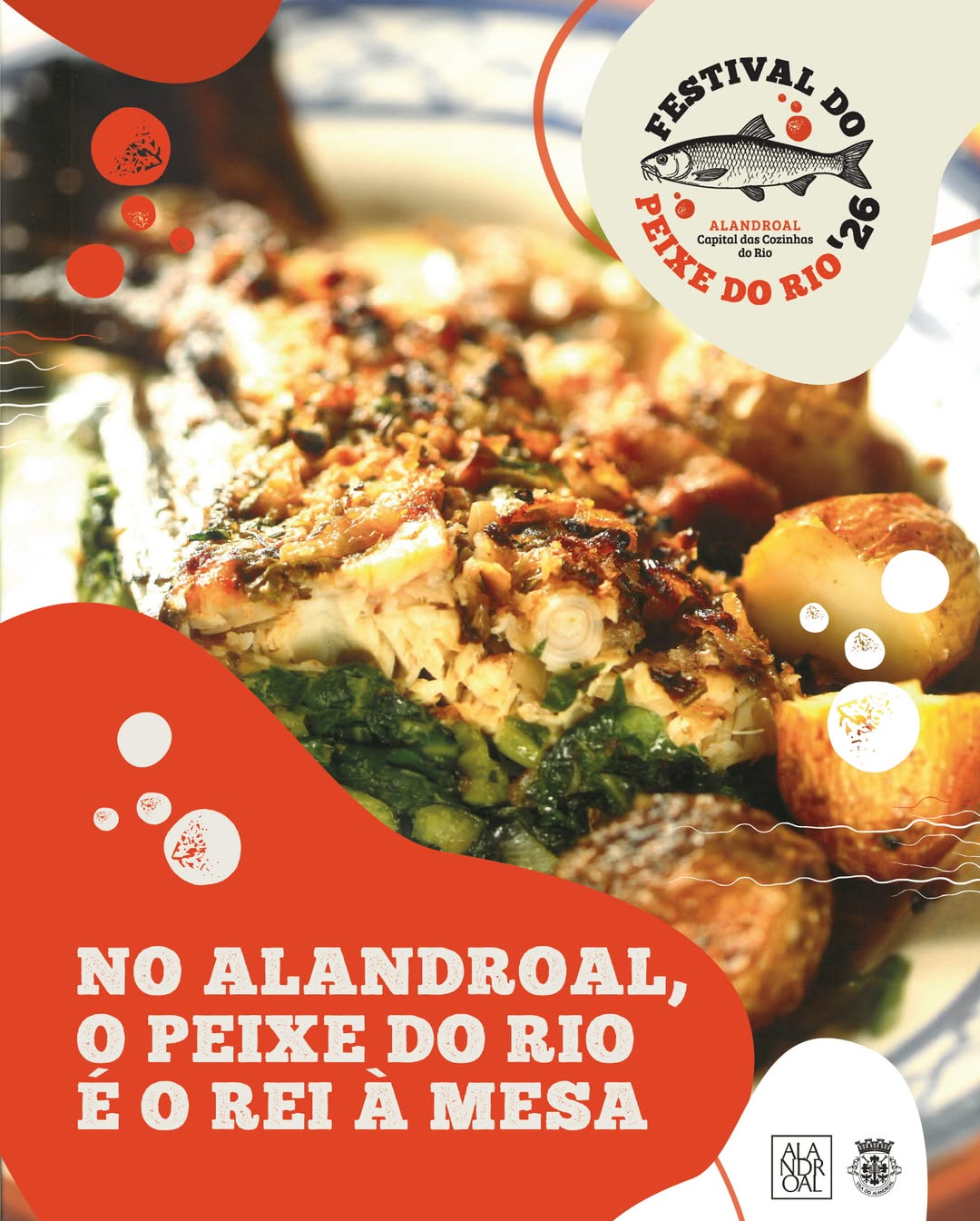 Sopa de peixe do rio, caldeta de barbo, peixe do rio frito, açorda de sável, lúc…