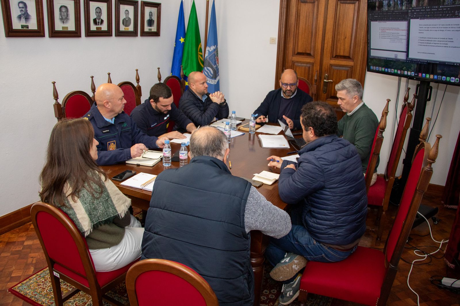 Reunião da Comissão Municipal de Trânsito

Realizou-se, hoje, no Edifício dos Pa…