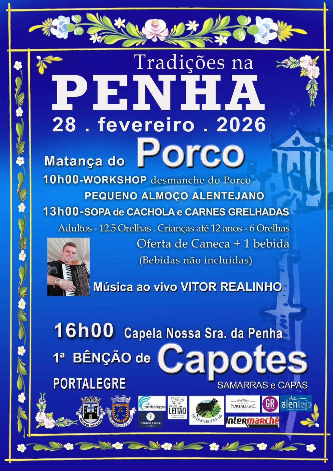 DIVULGAÇÃO DE ATIVIDADES A DECORRER NO CONCELHO
Com o apoio do Município de Por…