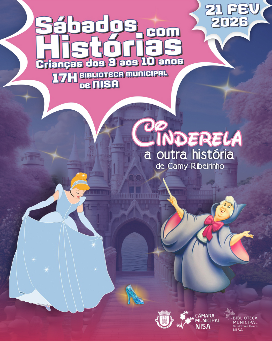 𝐒𝐚́𝐛𝐚𝐝𝐨𝐬 𝐜𝐨𝐦 𝐇𝐢𝐬𝐭𝐨́𝐫𝐢𝐚𝐬 

Este sábado, 21 de fevereiro, às 17h, na Biblioteca Mu…