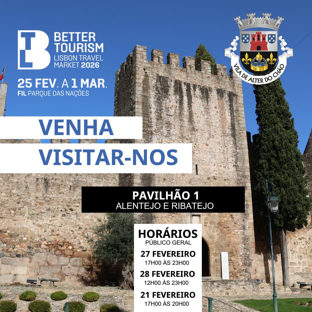 𝐁𝐓𝐋 – 𝐁𝐨𝐥𝐬𝐚 𝐝𝐞 𝐓𝐮𝐫𝐢𝐬𝐦𝐨 𝐝𝐞 𝐋𝐢𝐬𝐛𝐨𝐚 | 𝟮𝟬𝟮𝟲 

O Município de Alter do Chão volta a …