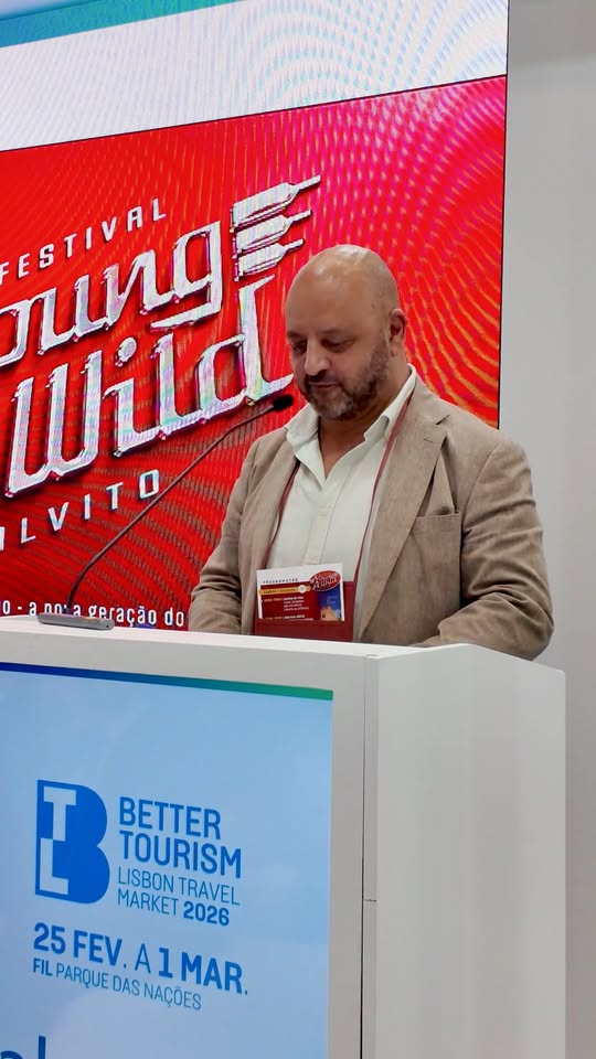 Alvito apresentou o festival vínico Young and Wild, na Better Tourism Lisbon Tra…