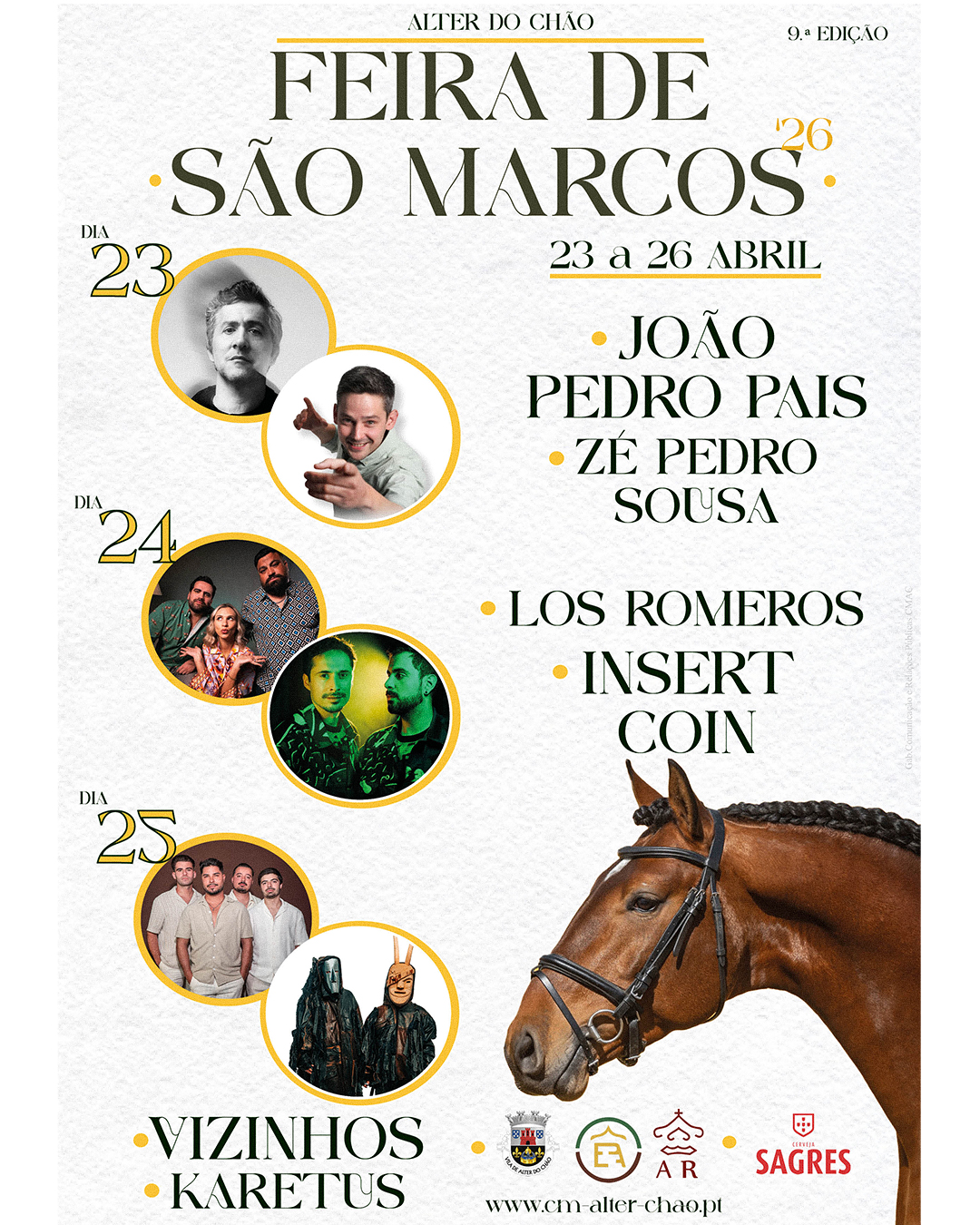 𝐅𝐄𝐈𝐑𝐀 𝐃𝐄 𝐒𝐀̃𝐎 𝐌𝐀𝐑𝐂𝐎𝐒 𝟐𝟎𝟐𝟔

 Junte-se a nós na Feira de São Marcos 2026 e desfrut…
