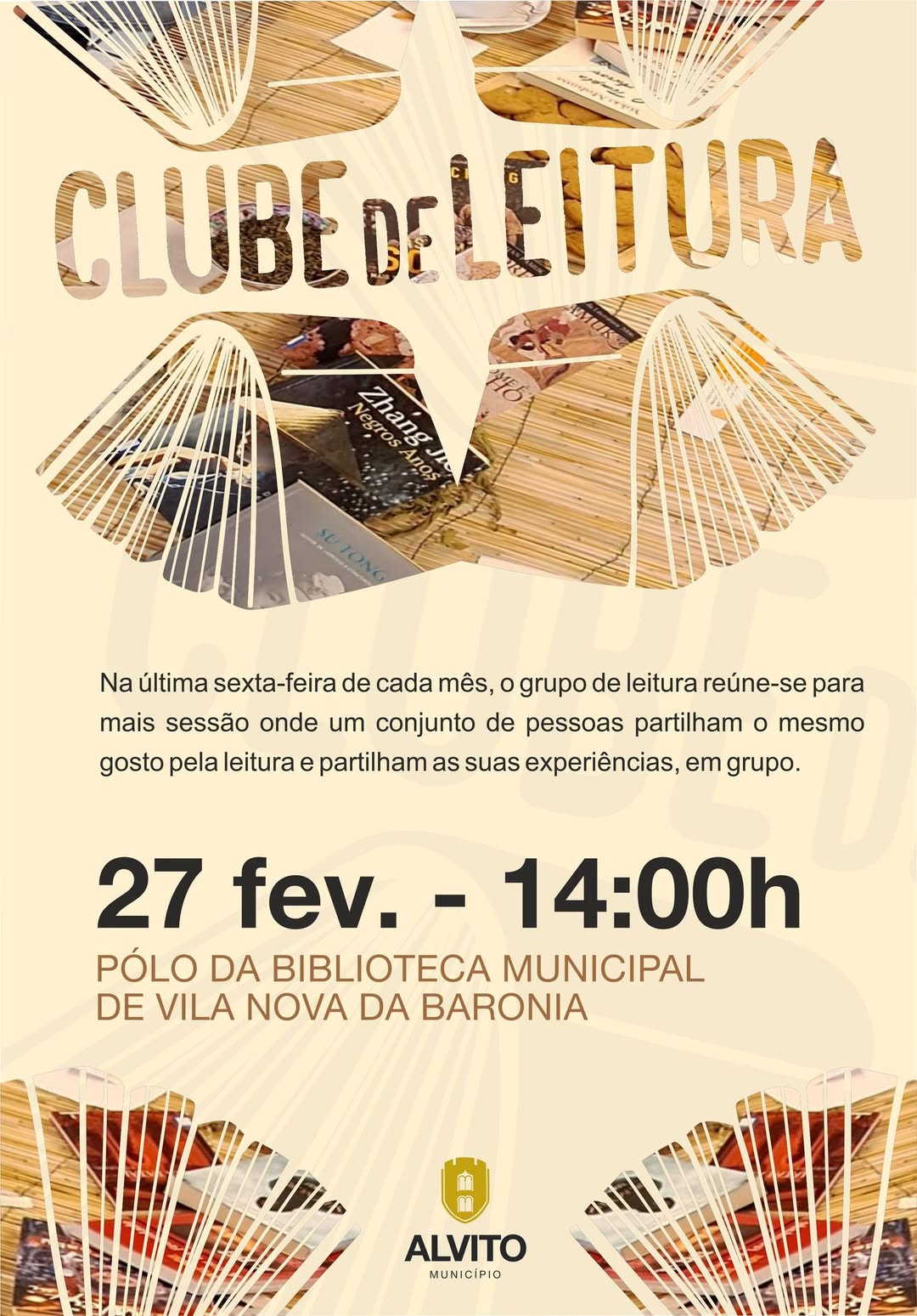 Clube de leitura

Junte-se à volta dos livros, no Clube de Leitura, em Vila Nova…