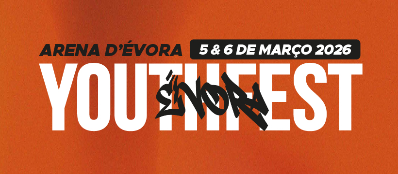 𝗢 Évora Youth Fest 𝗲𝘀𝘁𝗮́ 𝗱𝗲 𝗿𝗲𝗴𝗿𝗲𝘀𝘀𝗼 𝗻𝗼𝘀 𝗱𝗶𝗮𝘀 𝟬𝟱 𝗲 𝟬𝟲 𝗱𝗲 𝗺𝗮𝗿𝗰̧𝗼 𝗮̀ 𝗔𝗿𝗲𝗻𝗮 𝗗’𝗘́𝘃𝗼…