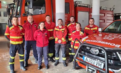 Bombeiros Voluntários de Arronches mobilizados para apoiar populações em Ferreira do Zêzere