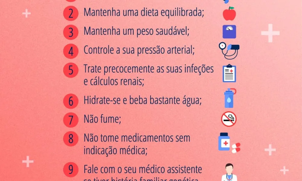 9 dicas para manter os seus rins saudáveis: sabe o que deve fazer
 Hidratar-se …