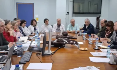 A Ministra da Saúde, Ana Paula Martins, percorreu várias unidades de saúde nas r…