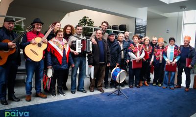 Combatentes do Ultramar cantaram as Janeiras nos Paços do Concelho de Castelo de Paiva