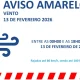 AVISO AMARELO | VENTO | 13 FEVEREIRO 2026 
 Entre as 00h00 e as 18h00 de 13.02.2…