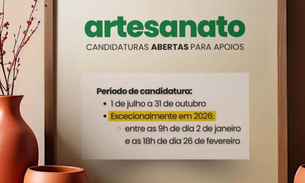Artesanato em destaque! As candidaturas para apoios à organização de feiras e c…