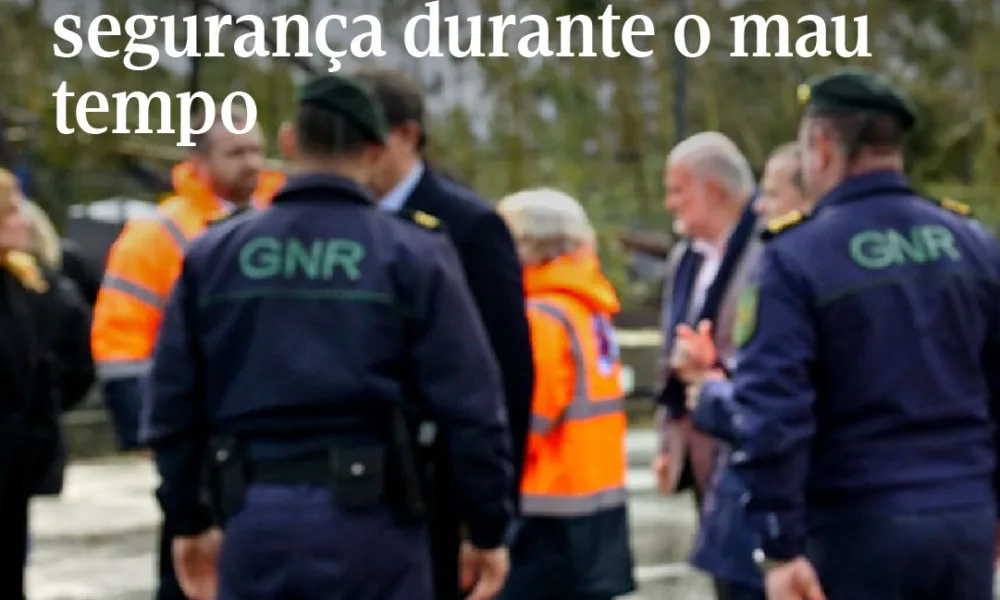 As condições meteorológicas apontam para precipitação persistente e por vezes i…