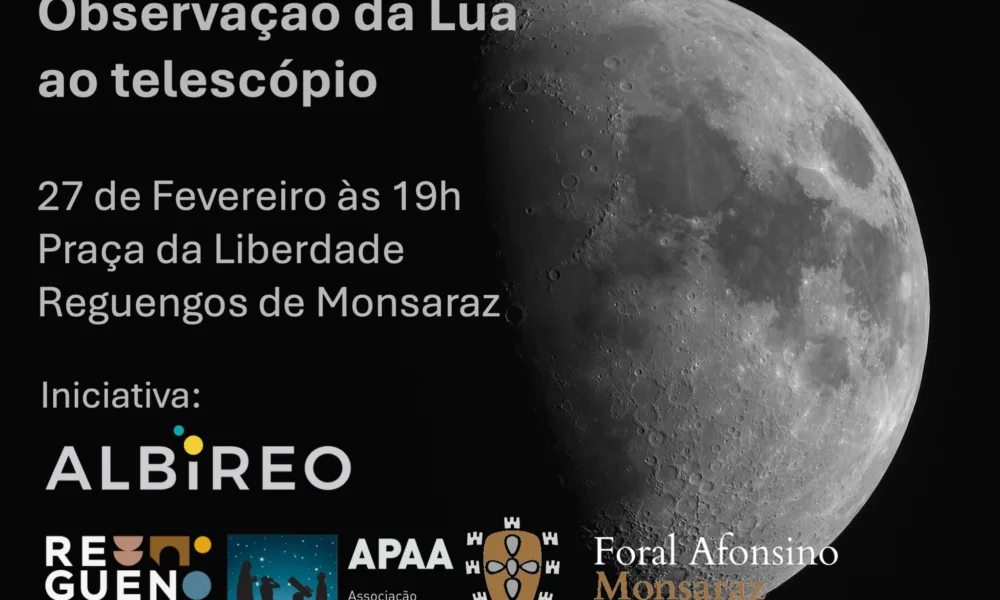 Associativismo | Observação da lua ao telescópio em Reguengos de Monsaraz

No pr…