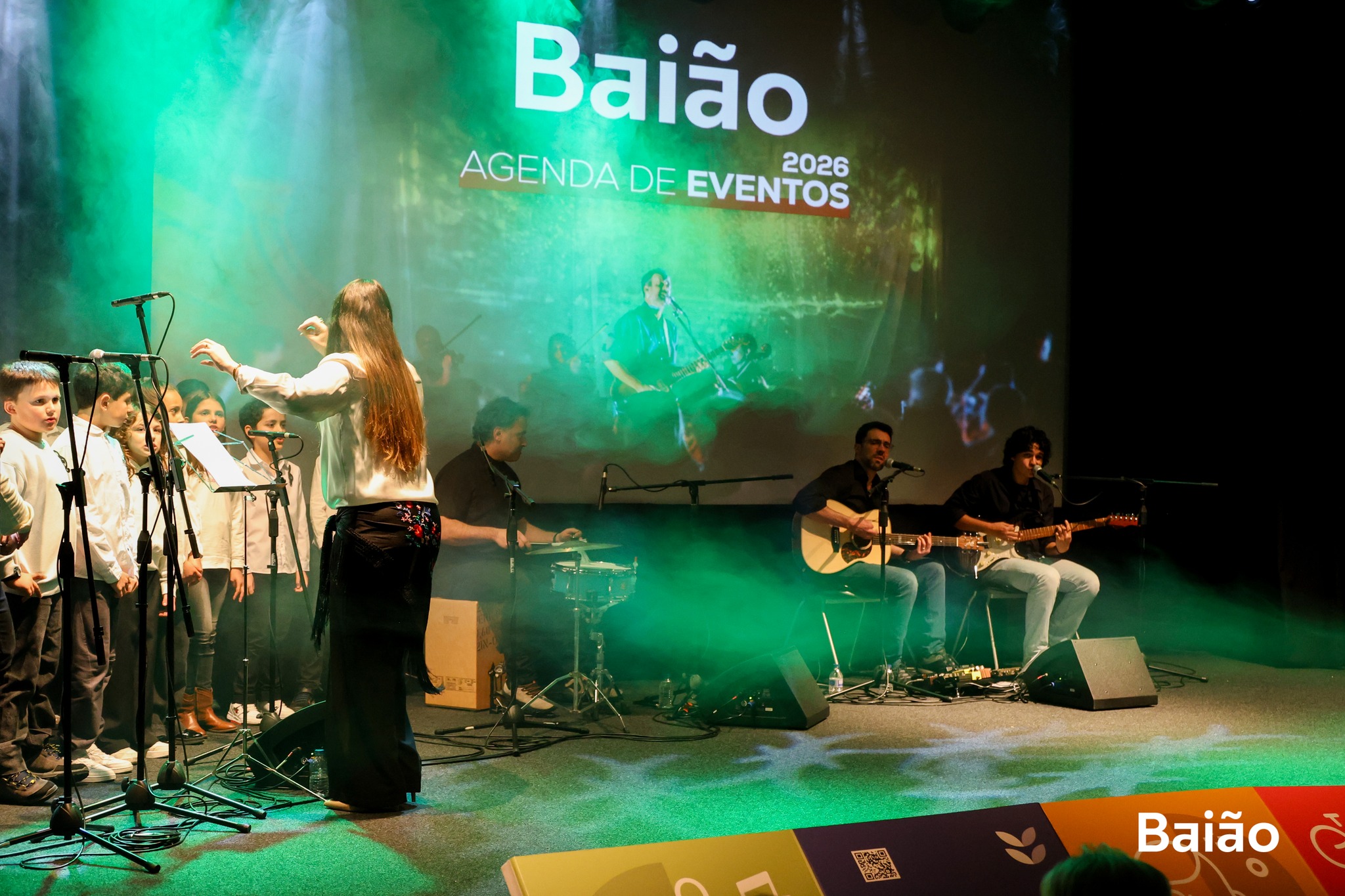 Baião apresentou Agenda de Eventos 2026 em gala que combinou música, teatro e anúncios para o Mosteiro, biblioteca e património