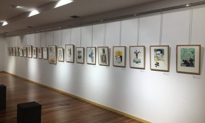 Biblioteca Municipal de Lousada acolhe exposição de gravuras de Aurélio Mesquita dedicada a poetas e letras