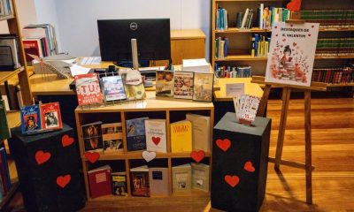 Biblioteca Municipal de Lousada celebra Dia dos Namorados com distribuição de cartões literários