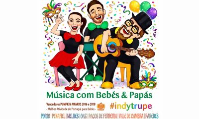 Biblioteca de Paços de Ferreira promove “Música com Bebés & Papás” em versão Carnaval