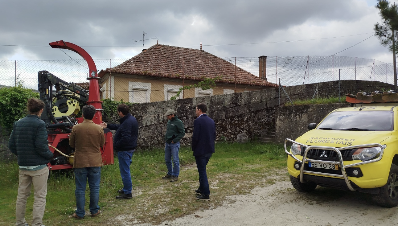 CIM Tâmega e Sousa inaugura ponto de recolha de biomassa em Baião para prevenir incêndios