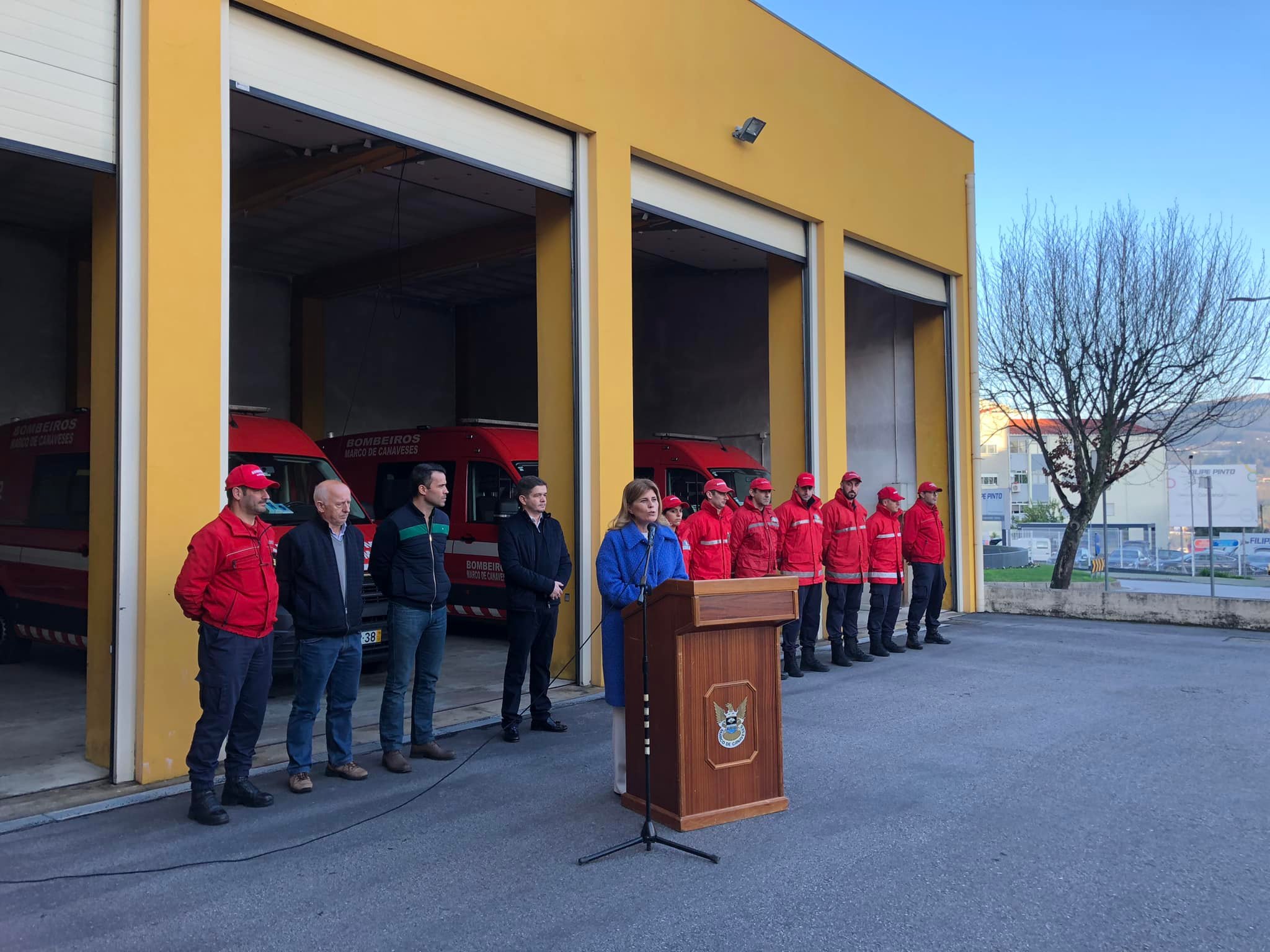Câmara do Marco de Canaveses renova apoio à criação de quarta Equipa de Intervenção Permanente nos Bombeiros