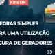 Devido à tempestade Kristin poderá surgir a necessidade de utilizar geradores pa…