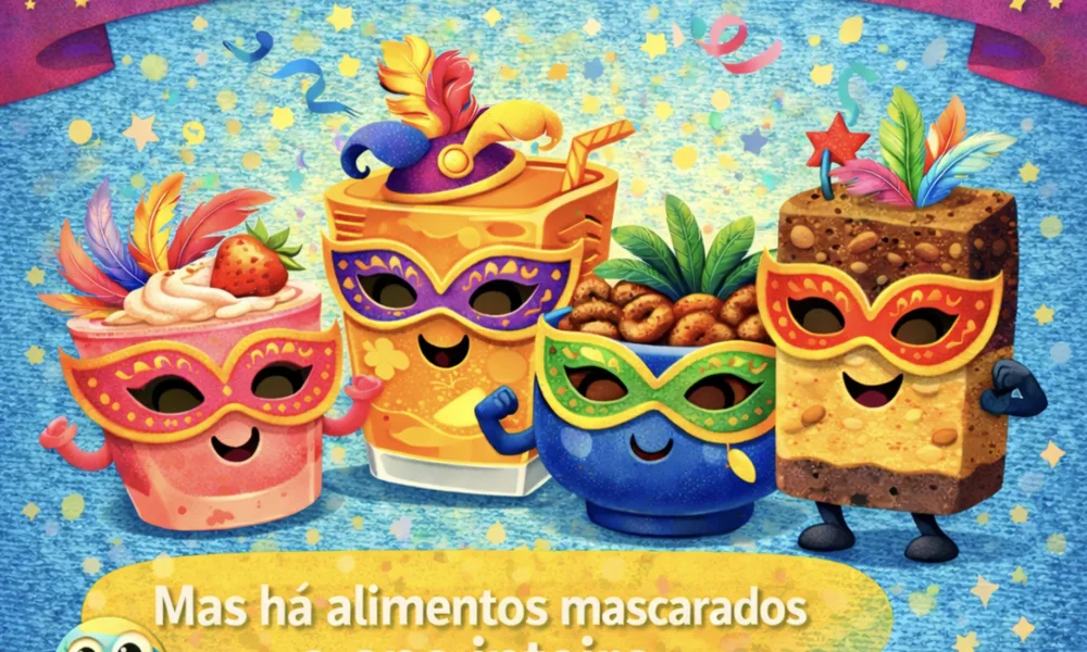 É Carnaval… mas há máscaras que duram o ano inteiro. 

Nem tudo o que parece sau…