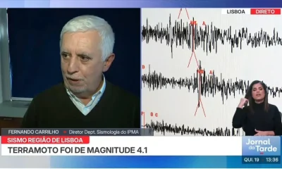 Em entrevista à RTP, o chefe de Divisão de Geofísica do IPMA, Fernando Carrilho,…